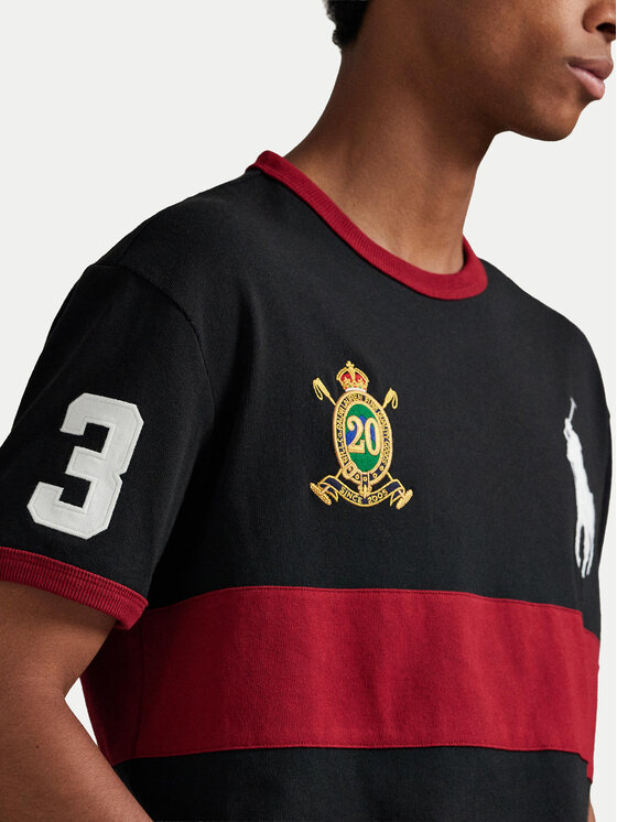Футболка regular fit 710P00093003 Polo Ralph Lauren, чёрный — фото 4
