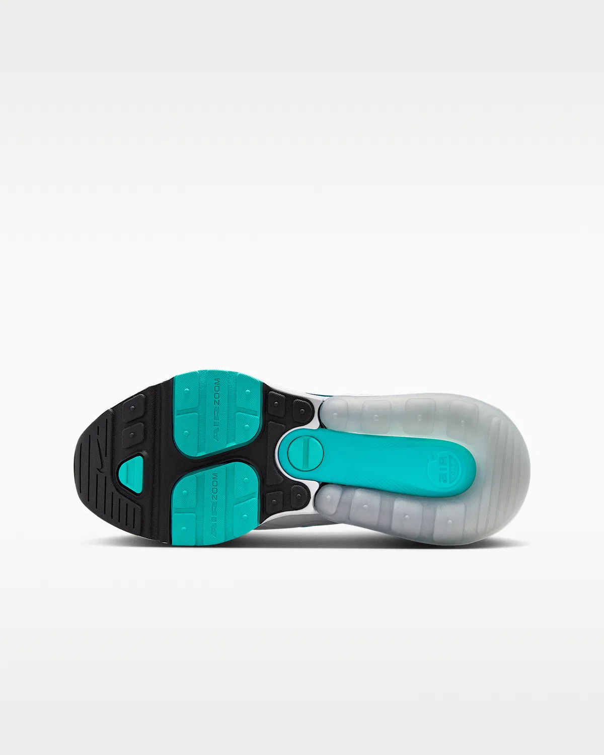 Кроссовки Nike Air Max 270 Premium для детей, White/Black/Metallic Silver/Dusty Cactus — фото 2