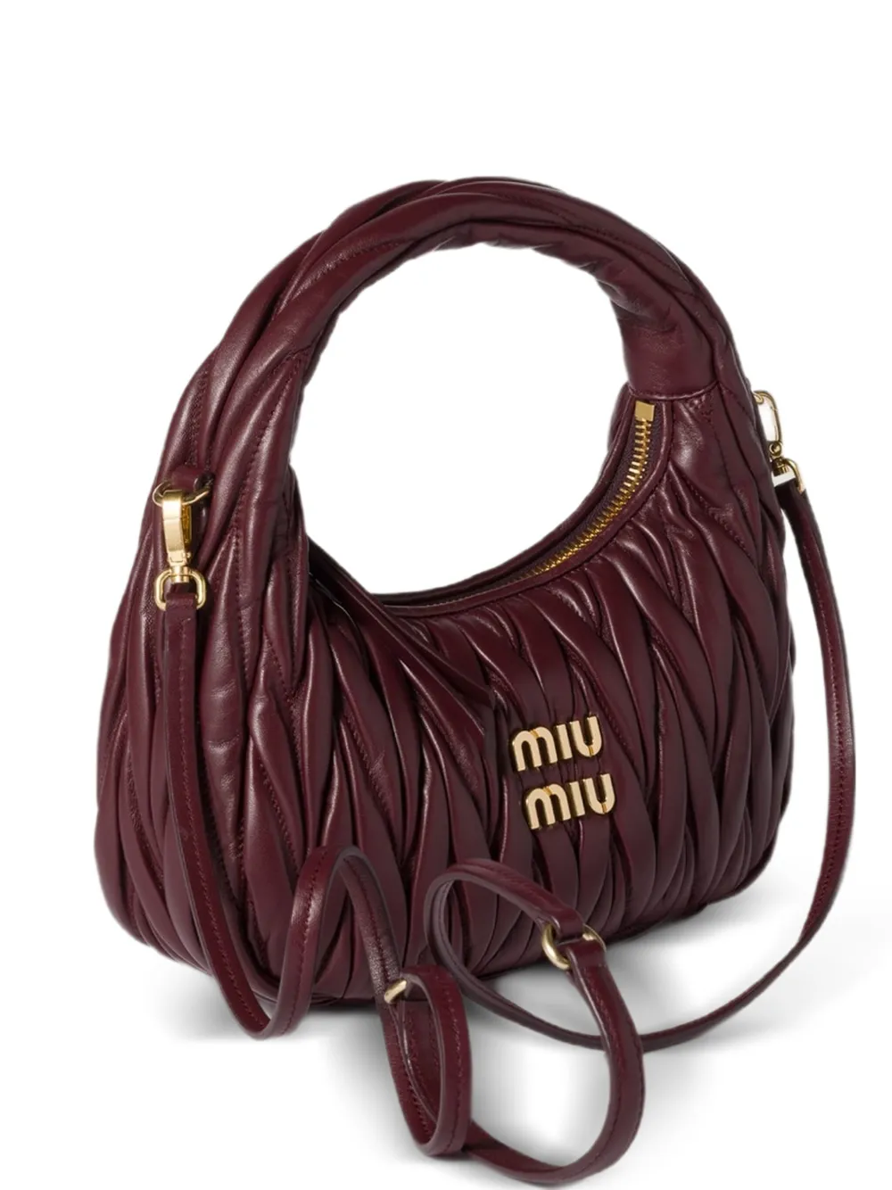 

Стеганая сумка на плечо Wander MIU MIU, красный