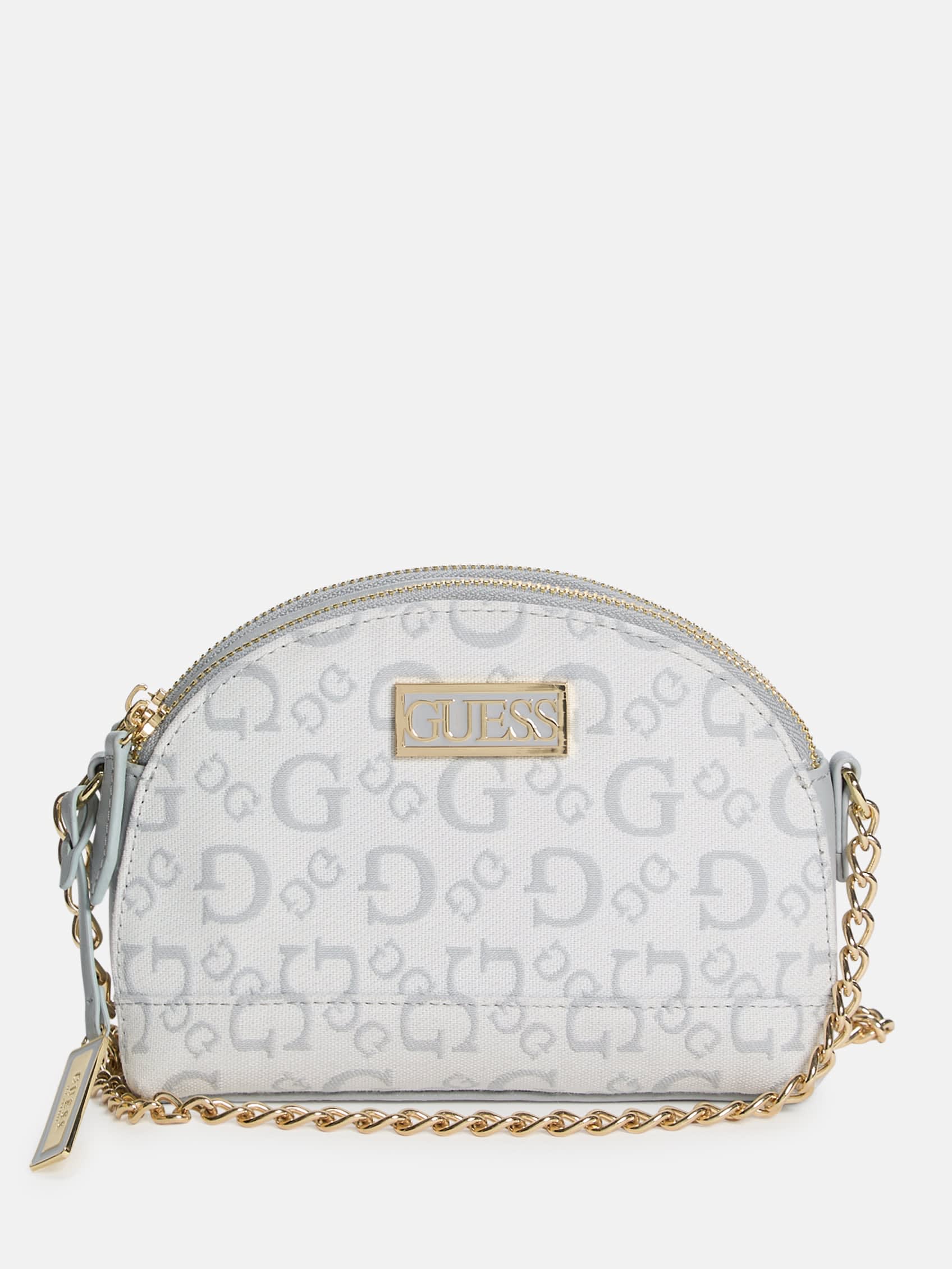 

Сумка-кроссбоди Sabrina с двумя молниями Guess Factory, синий