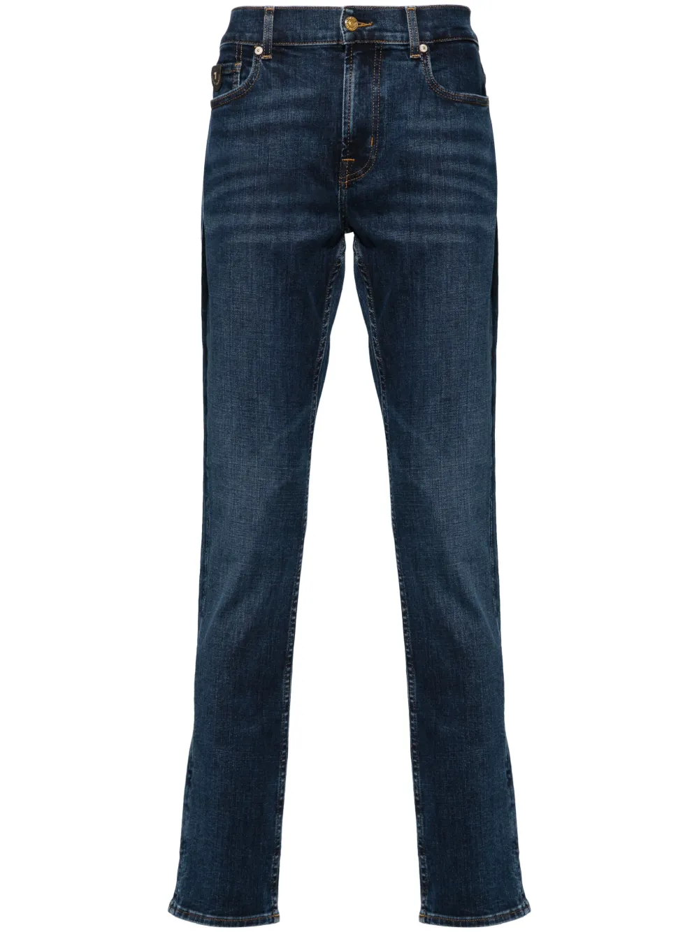 

Джинсы скинни Paxtyn 7 For All Mankind, синий