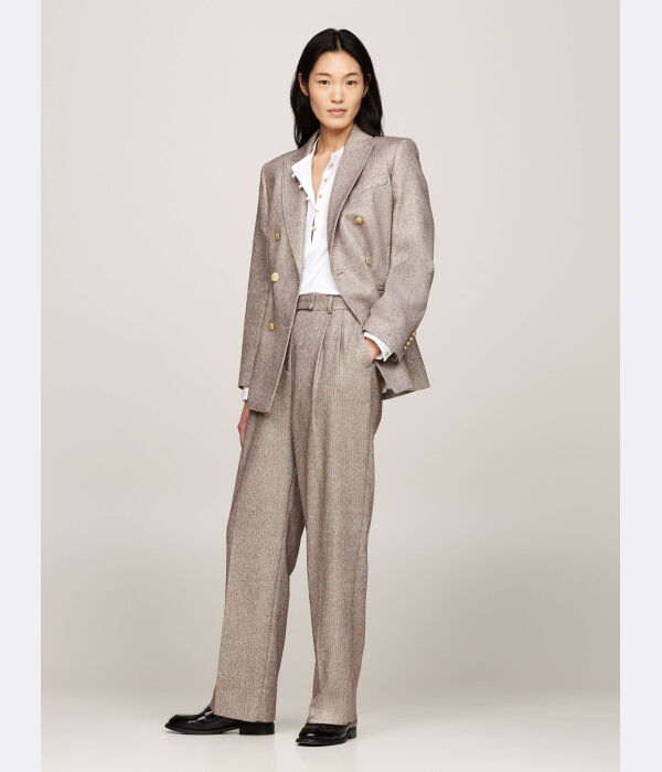 Брюки Flare fit Tommy Hilfiger, желтый — фото 2