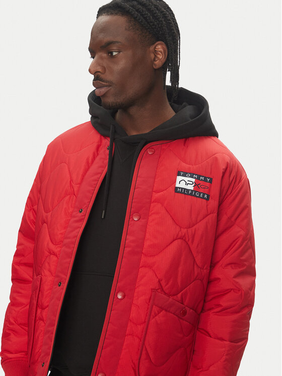 Переходная куртка стандартного кроя F1 Movie MW0MW41369 Tommy Hilfiger, красный — фото 4