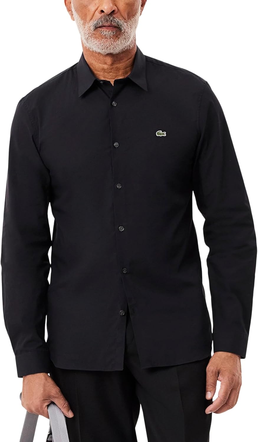 

Мужская рубашка Laceston Slim Fit из стрейч-хлопкового поплина Lacoste, Abysm