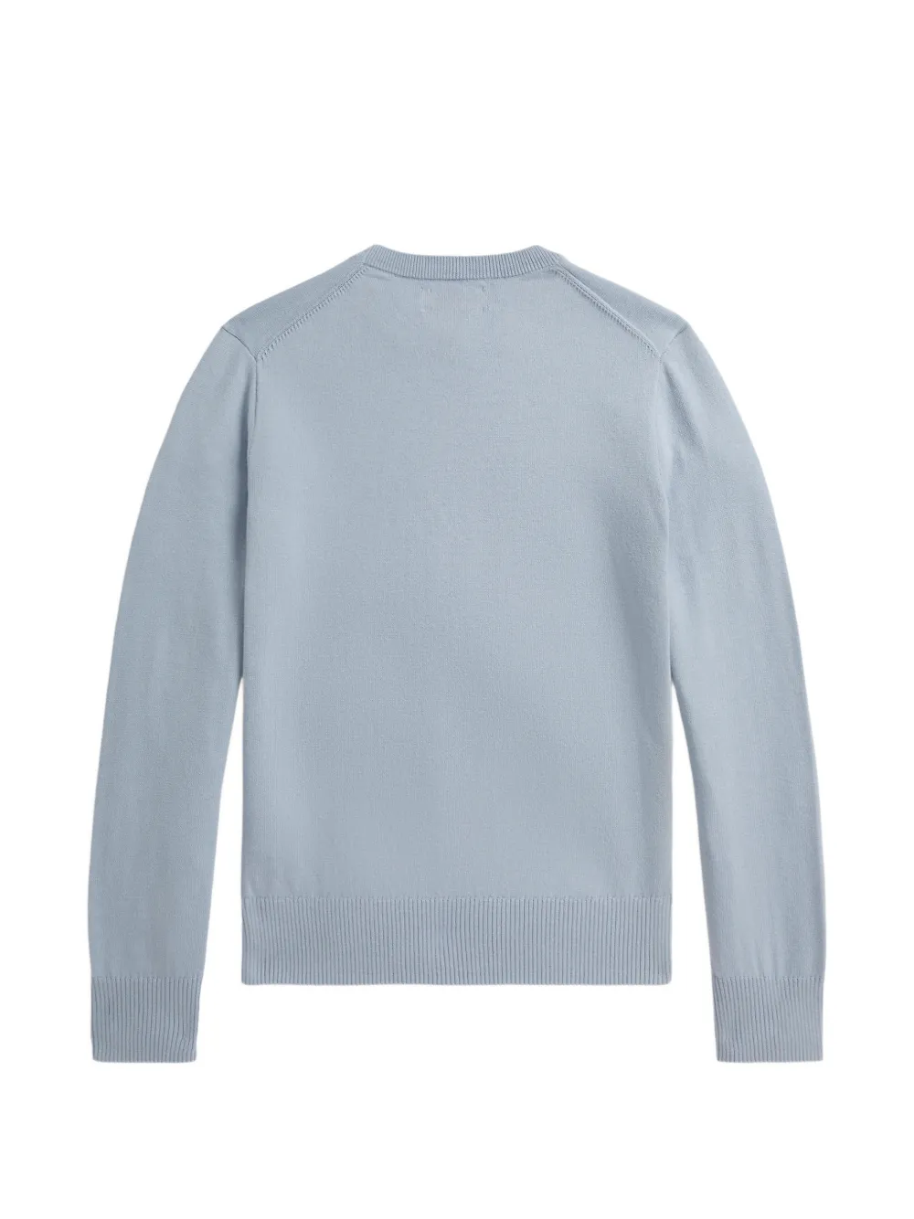 Свитер с круглым вырезом Polo Ralph Lauren Kids, синий — фото 2