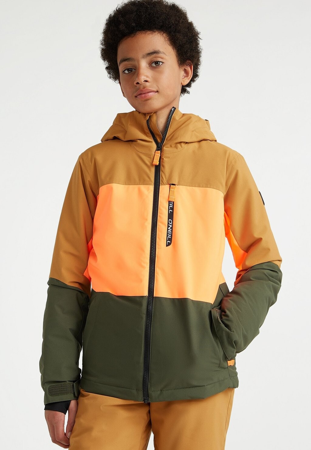 

Куртка Softshell CARBONITE O'Neill, цвет rich caramel colour block