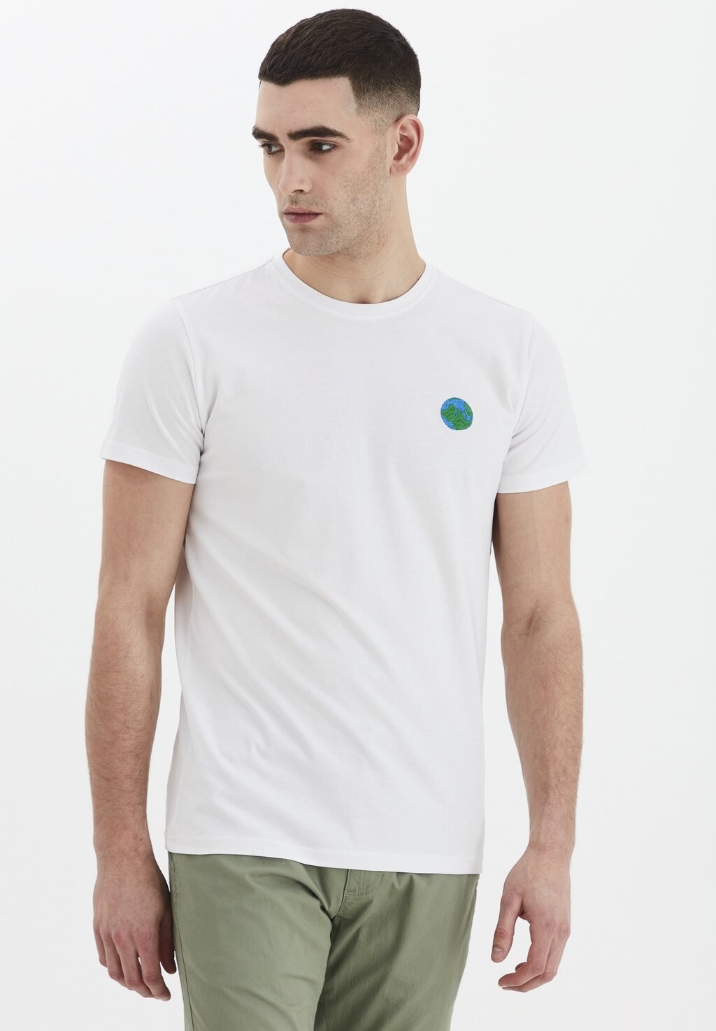 

Футболка базовая SDTHORGE Solid, цвет white