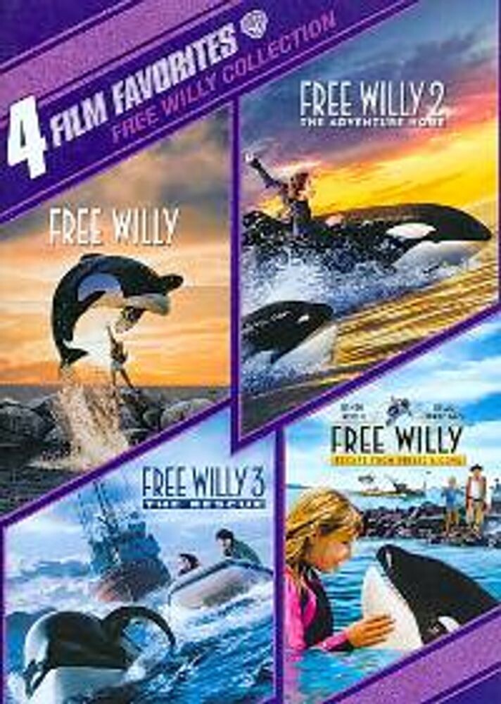 

Диск DVD Freewilly 1-4