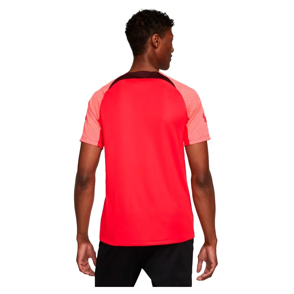 Футболка с коротким рукавом Nike FC Liverpool 22/23 Dri Fit Strike, красный — фото 2