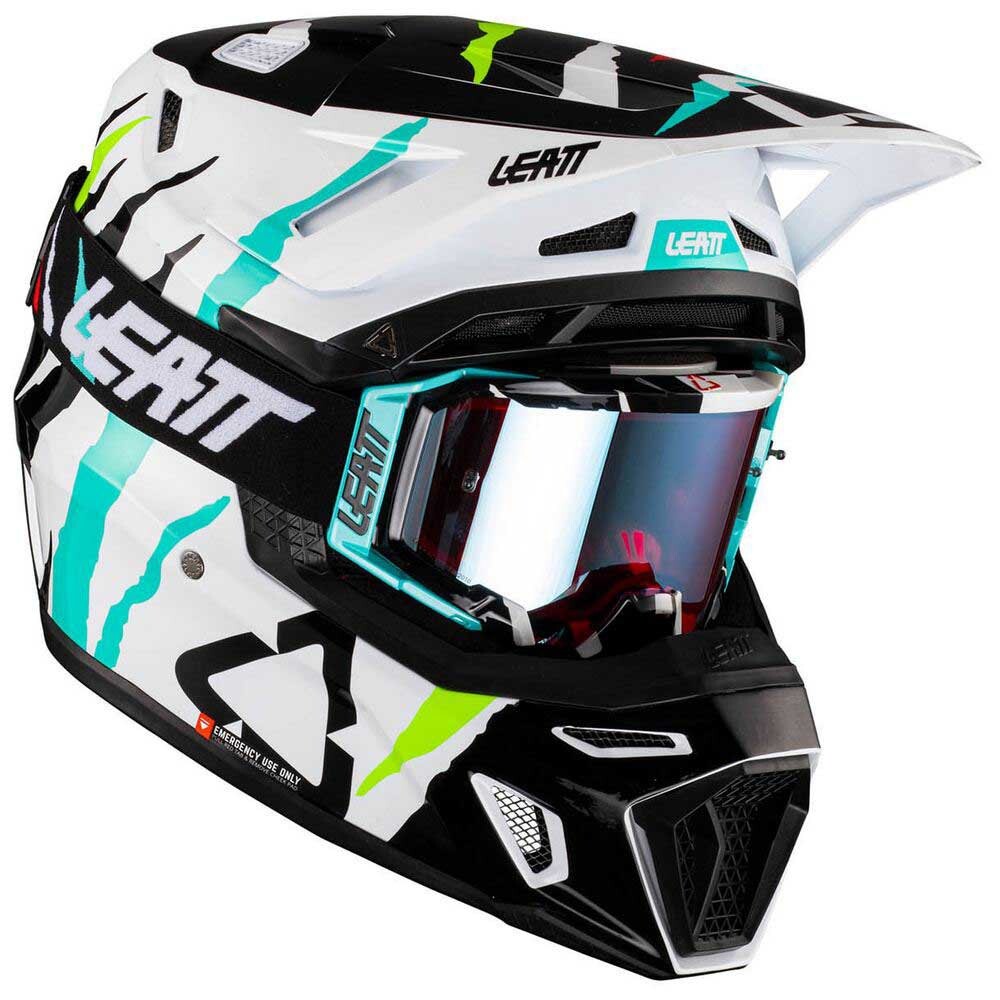 

Комплект шлема Leatt 8.5 V23 Motocross, разноцветный