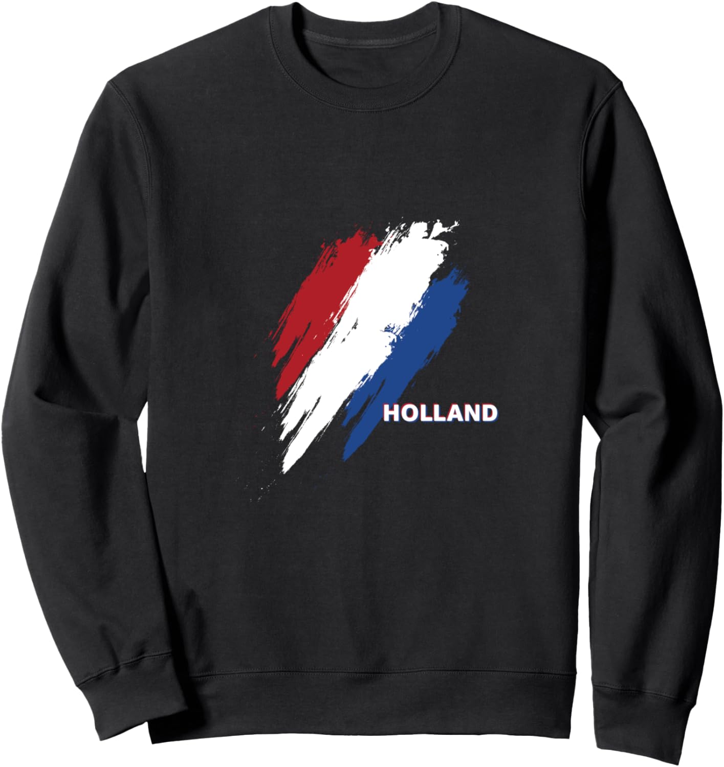 

Толстовка с флагом Нидерландов Netherland, черный