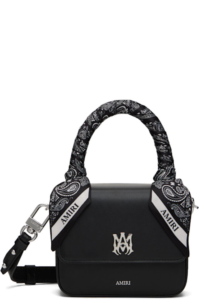 

Черная сумка Micro MA AMIRI