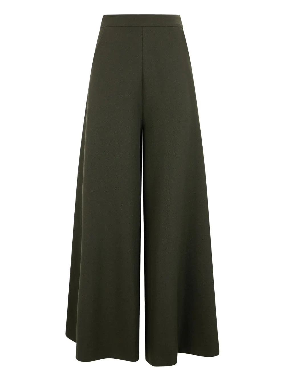 

Шерстяные брюки-палаццо Roberto Cavalli, зеленый