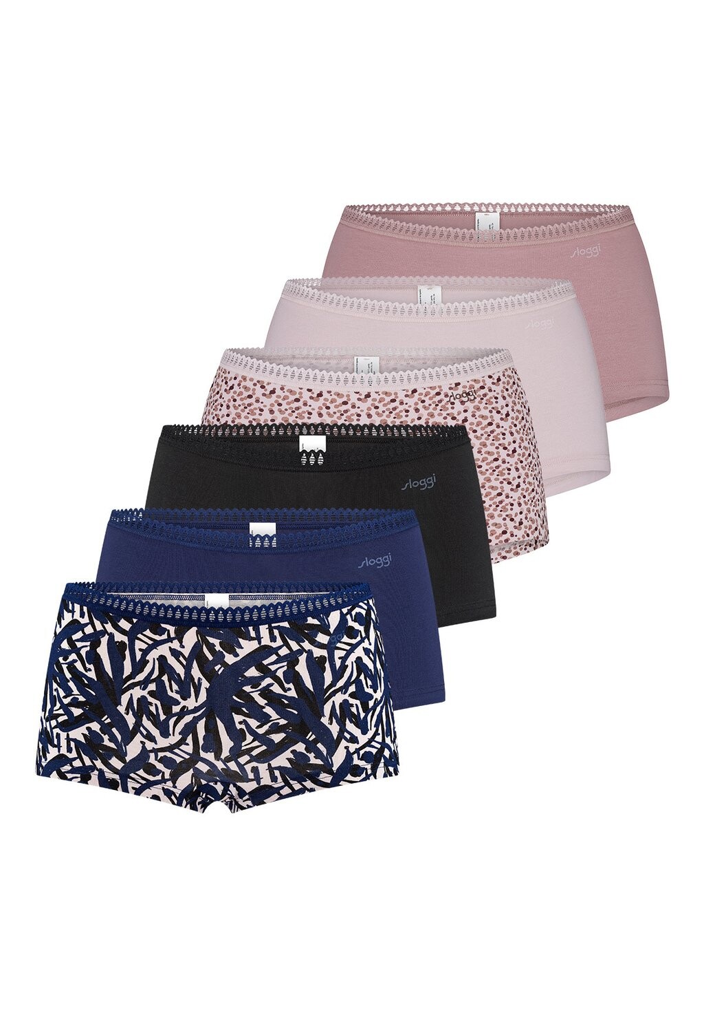 

Брюки 6ER PACK GO CRUSH Sloggi, розовый