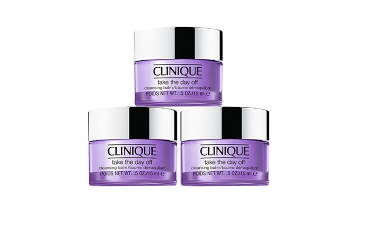 CLINIQUE Набор пробников QIANBI Purple Fat бальзама для умывания, дорожный набор для очищения 15мл*3 — фото 3