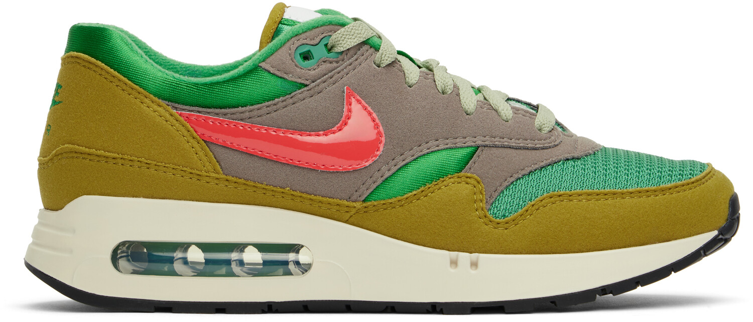 

Зеленые кроссовки Air Max 1 '86 OG Big Bubble Powerwall Nike