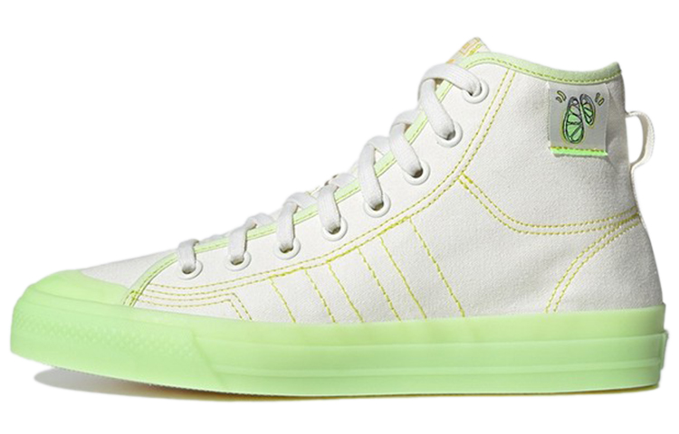 

Кроссовки Adidas Originals Originals Nizza Hi Rf 'Cream Yellowgreen', Серый, Кроссовки Adidas Originals Originals Nizza Hi Rf 'Cream Yellowgreen'