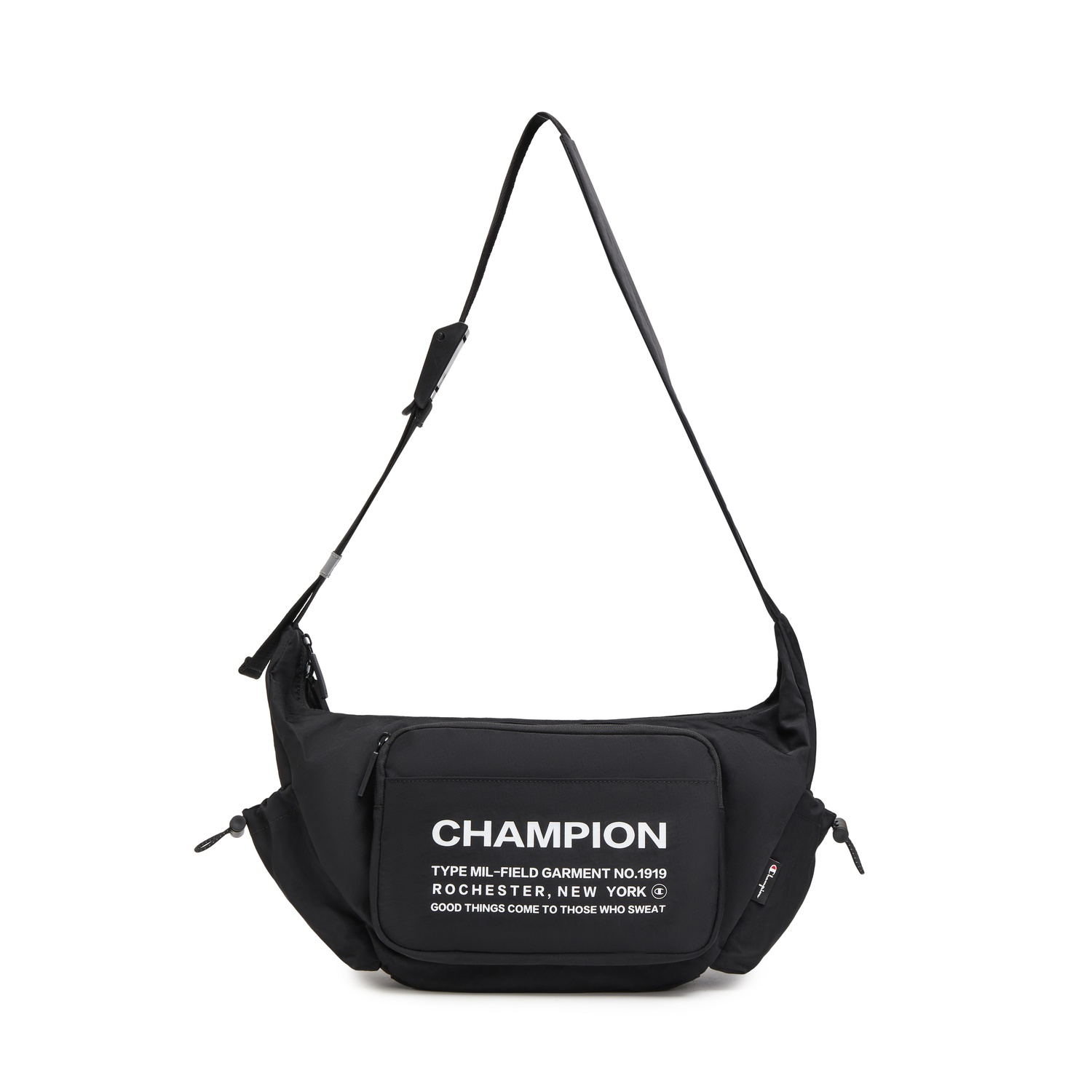 

Champion Тканевая наплечная сумка унисекс белый пыльно-серый черный, Black