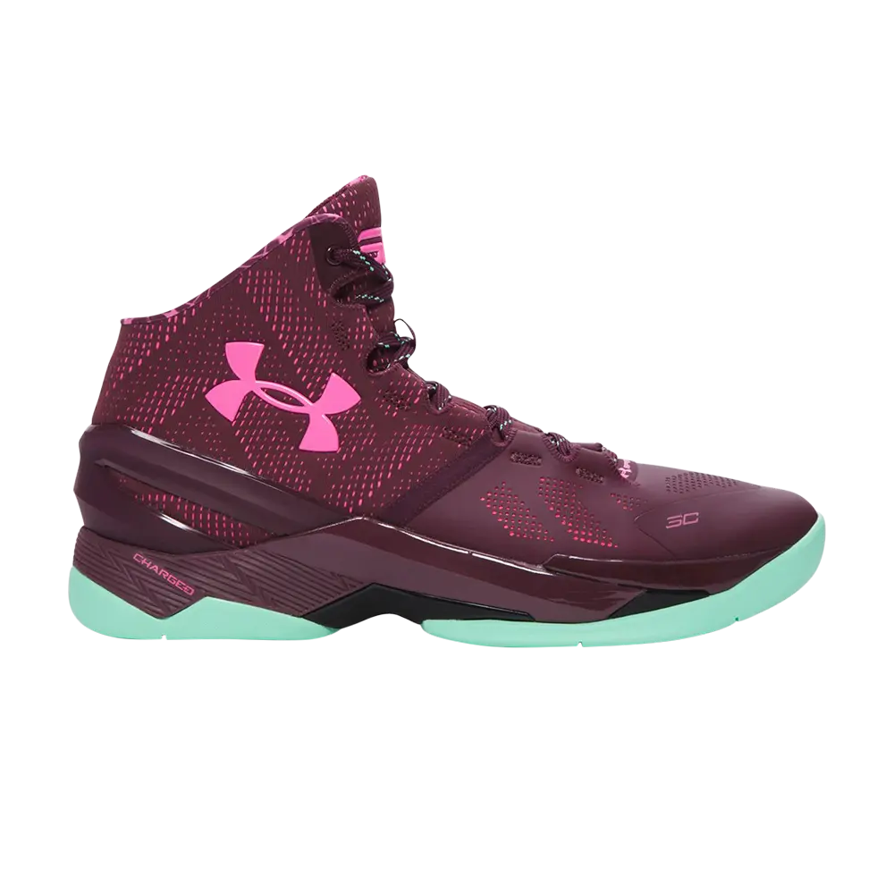 Кроссовки Curry 2 Under Armour, фиолетовый