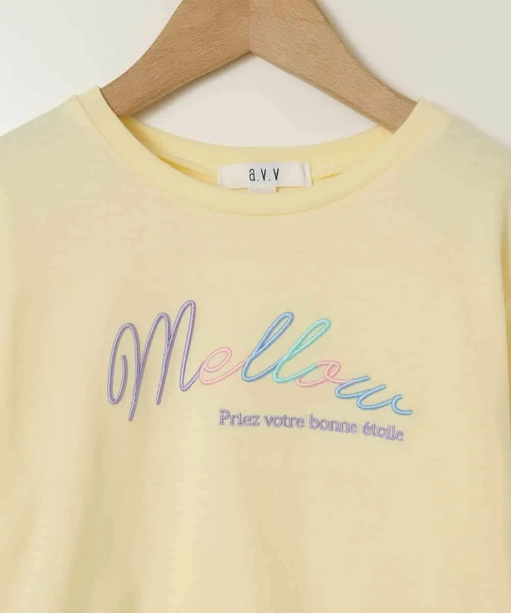 Футболка с длинным рукавом с логотипом разных расцветок A.V.V, Light Yellow — фото 4