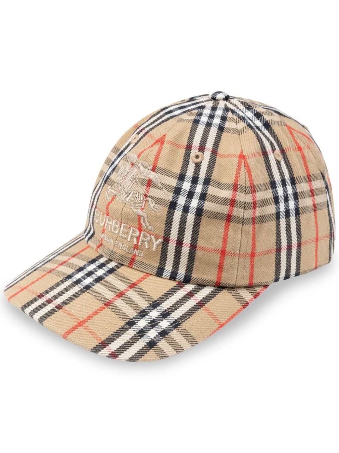 

Шестипанельная кепка из коллаборации с Burberry Supreme, коричневый