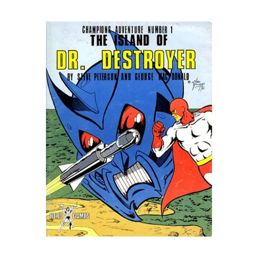 

Модуль Island of Dr. Destroyer, Hero System & Champions (1st Edition)