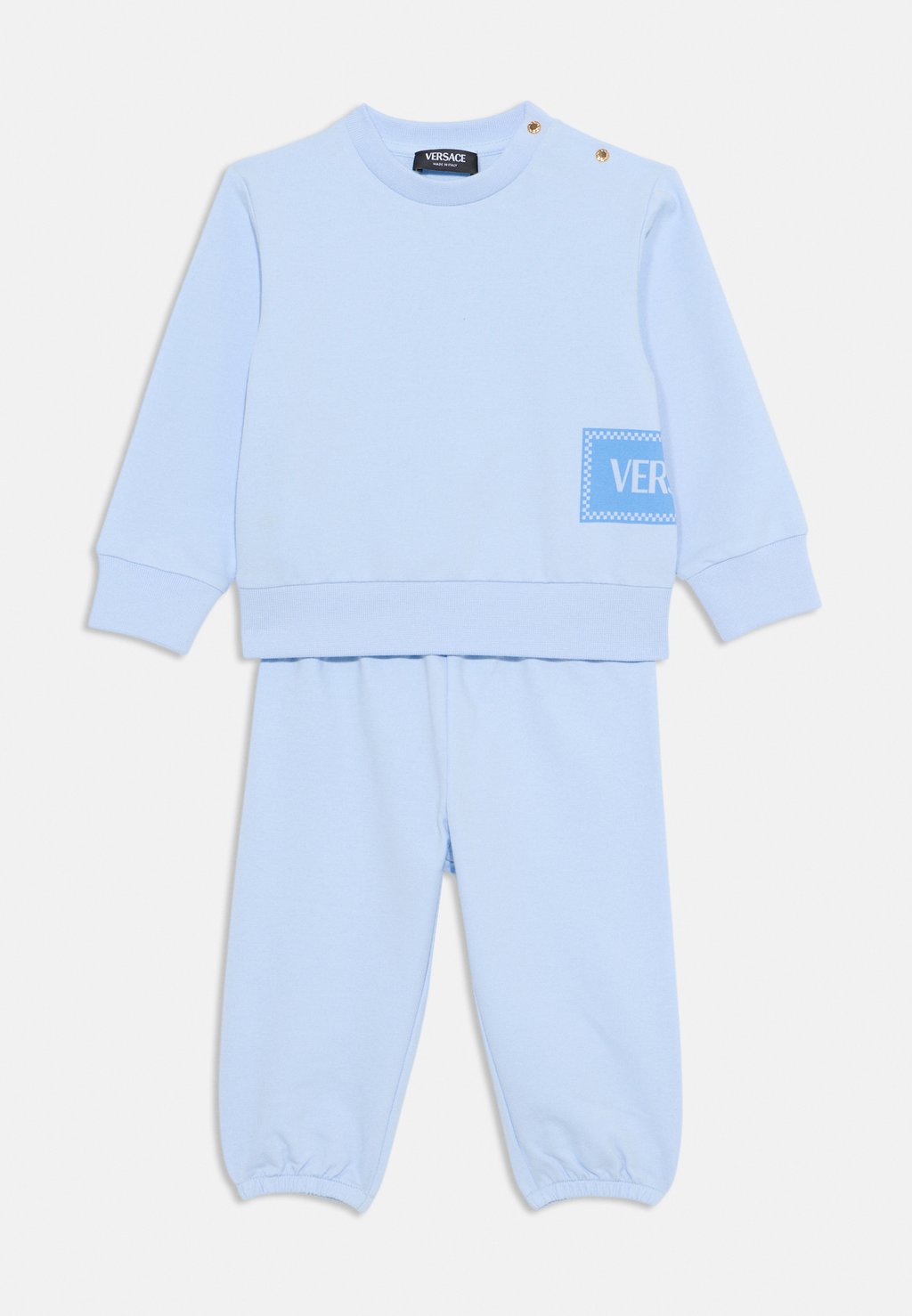 

Костюм BOTTOM VINTAGE LOGO UNISEX Versace, светло-голубой