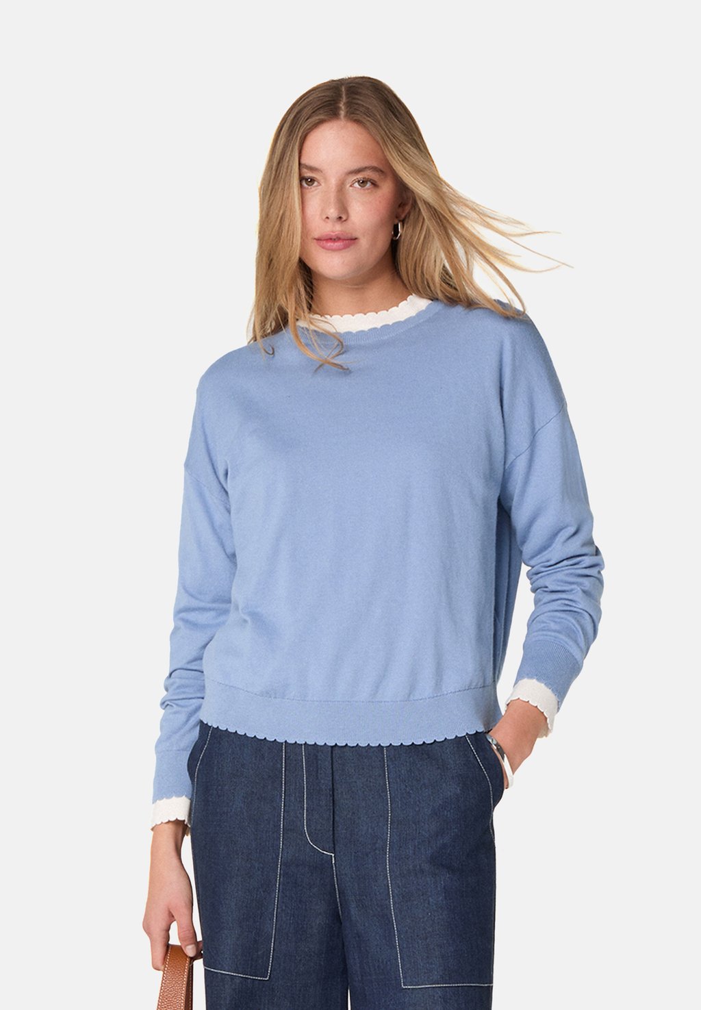 

Джемпер Rodier, сине-серый