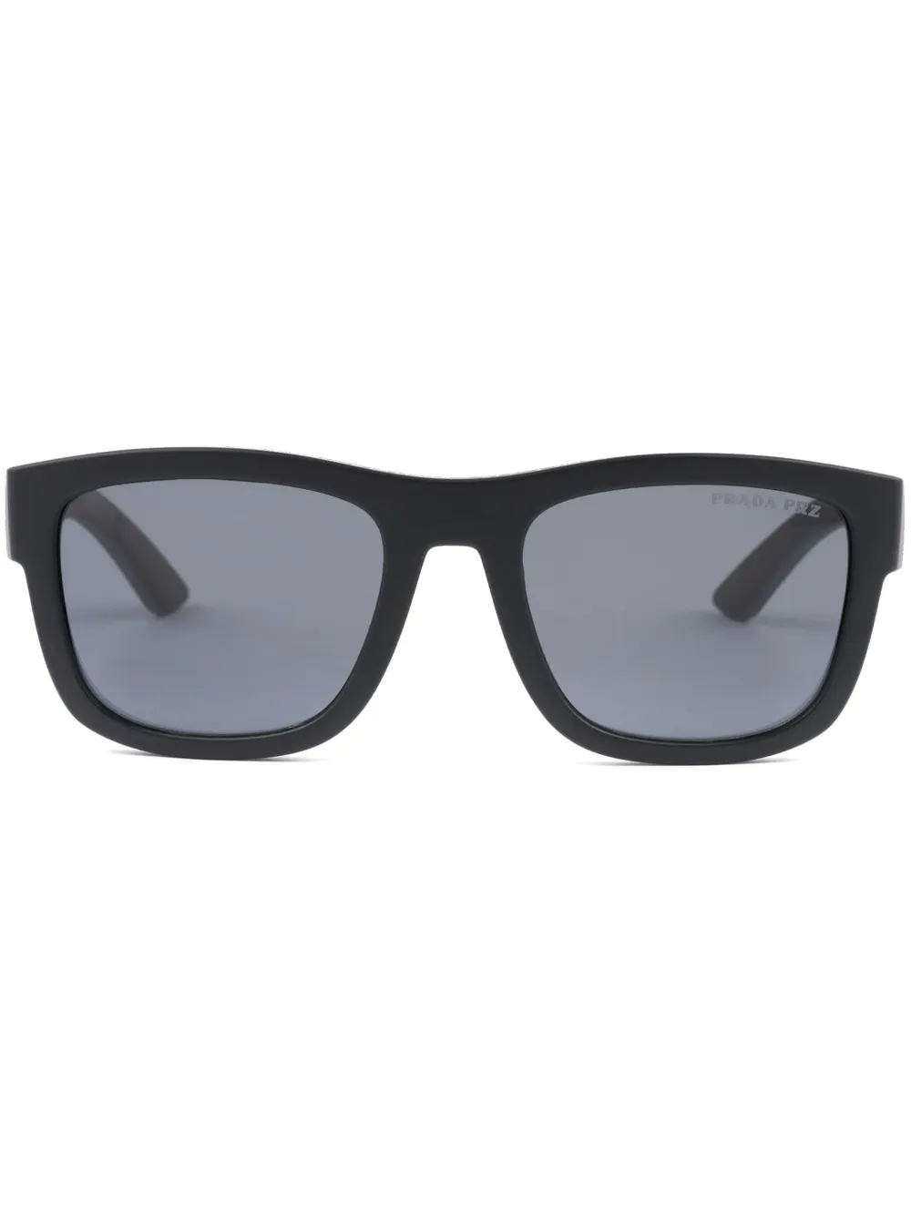 

Солнцезащитные очки Linea Rossa Active в квадратной оправе Prada Eyewear, черный