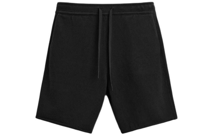 

Повседневные шорты мужские черные Zara, черный