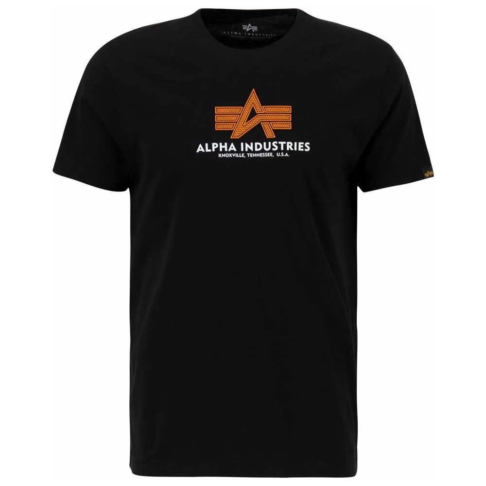 

Футболка Alpha Industries Basic Rubber, черный