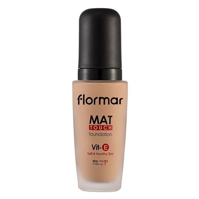 

Тональная основа Mat Touch Foundation Base de Maquillaje Flormar, 308 Fair Ivory