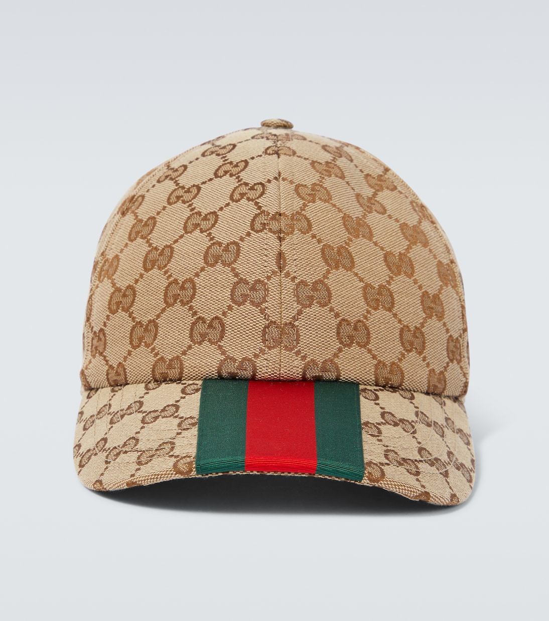 

GG бейсболка из холста Gucci, Beige/Ebony+V/R/V