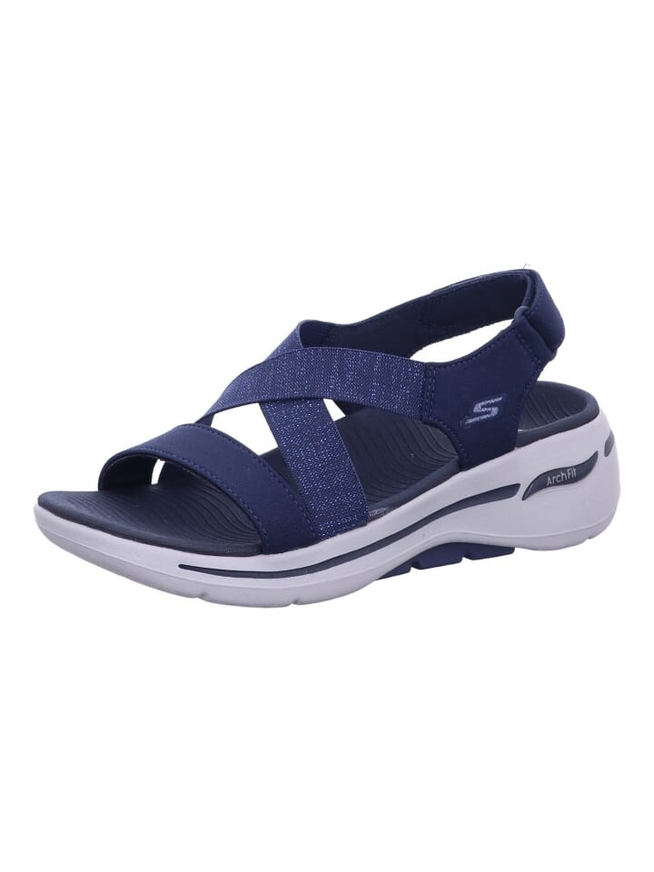 

Сандалии на плоской подошве Skechers, синий
