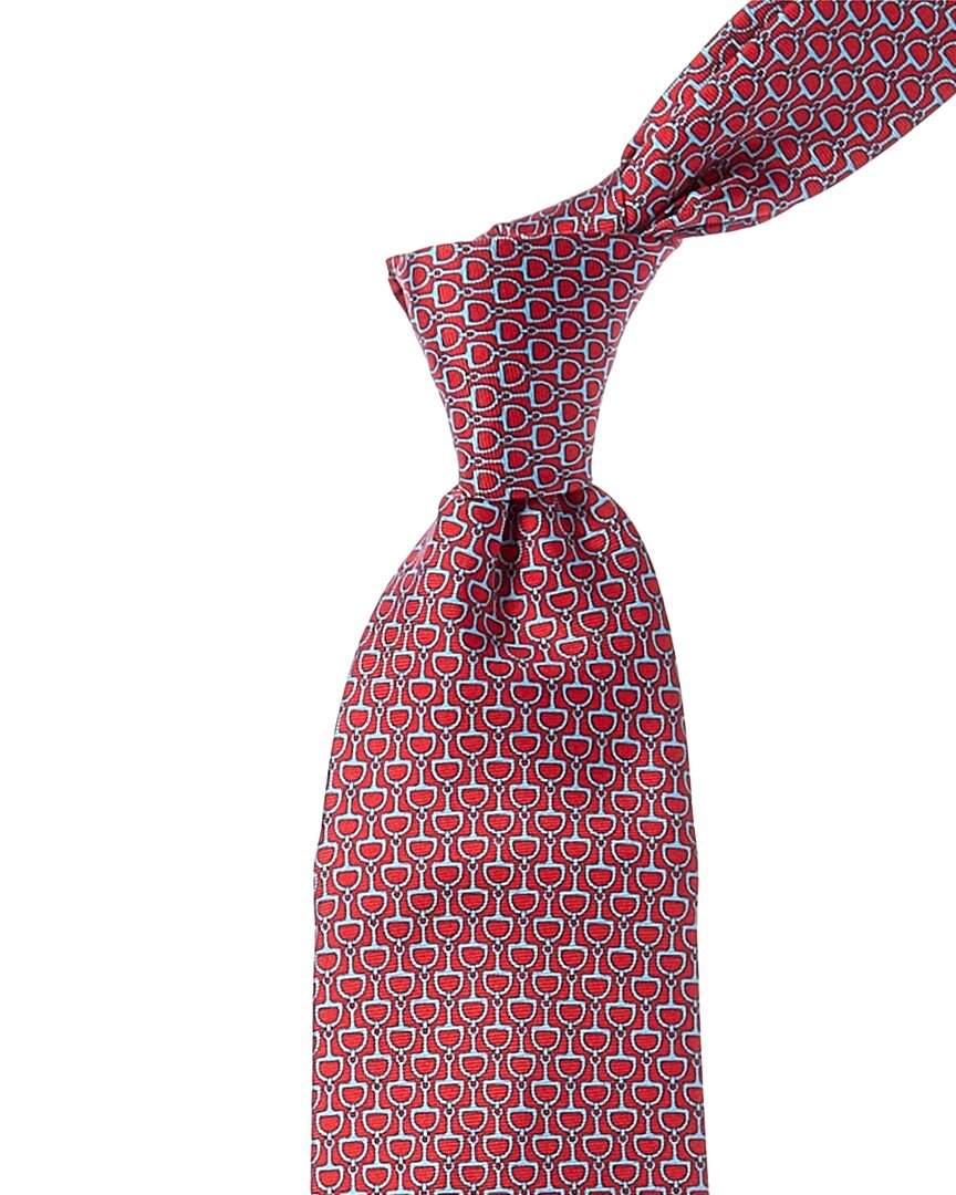 

Шелковый галстук J.McLaughlin Bridle, синий