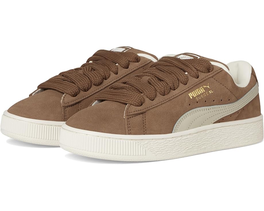 

Кроссовки PUMA Kids Suede XL, цвет Haute Coffee/Desert Dust