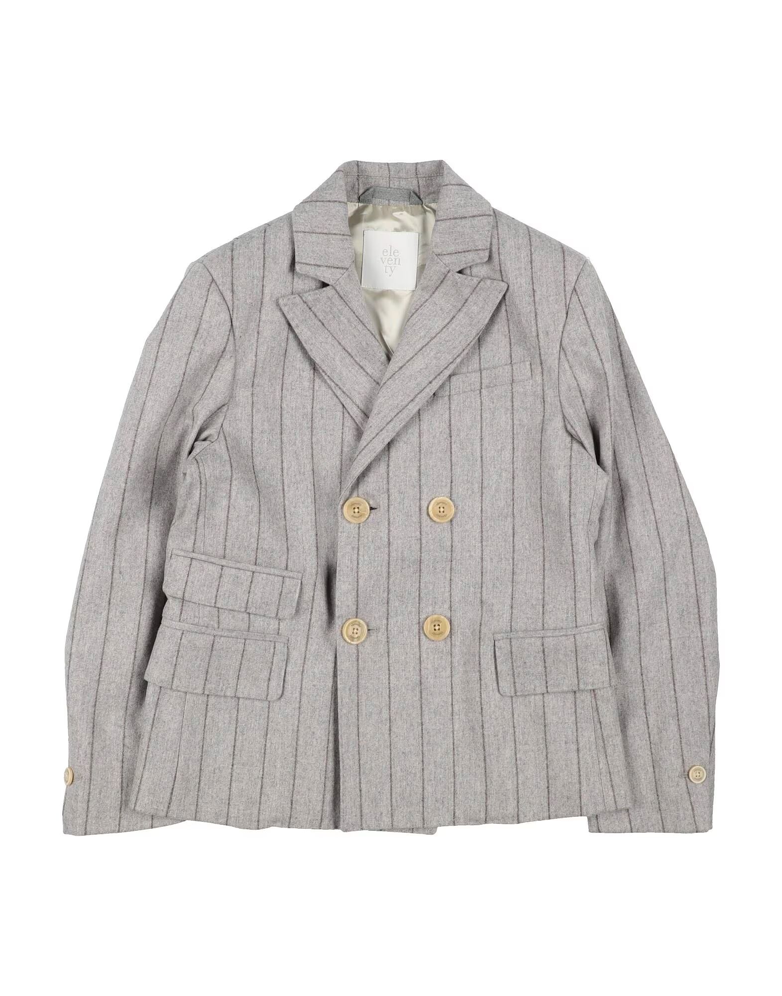 

Блейзер для мальчиков Eleventy, светло-серый