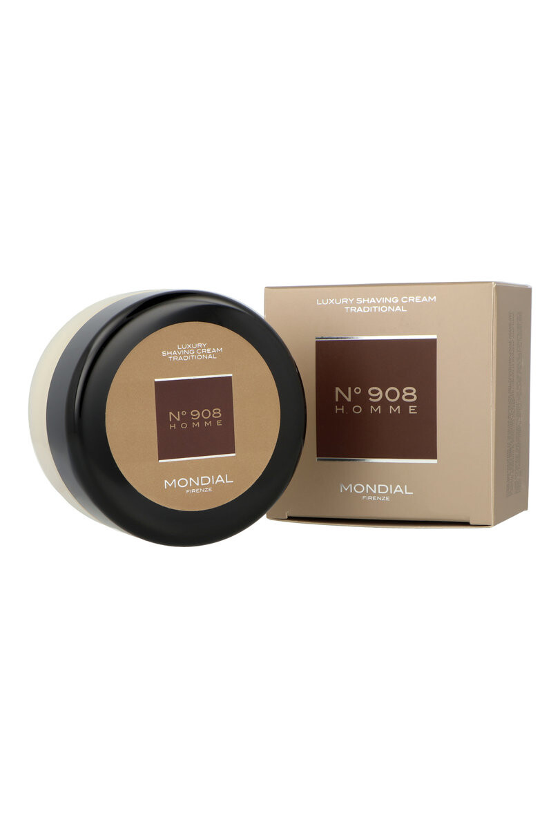 

Mondial, No 908 Homme Luxury Shaving Cream, Крем для бритья, 150мл