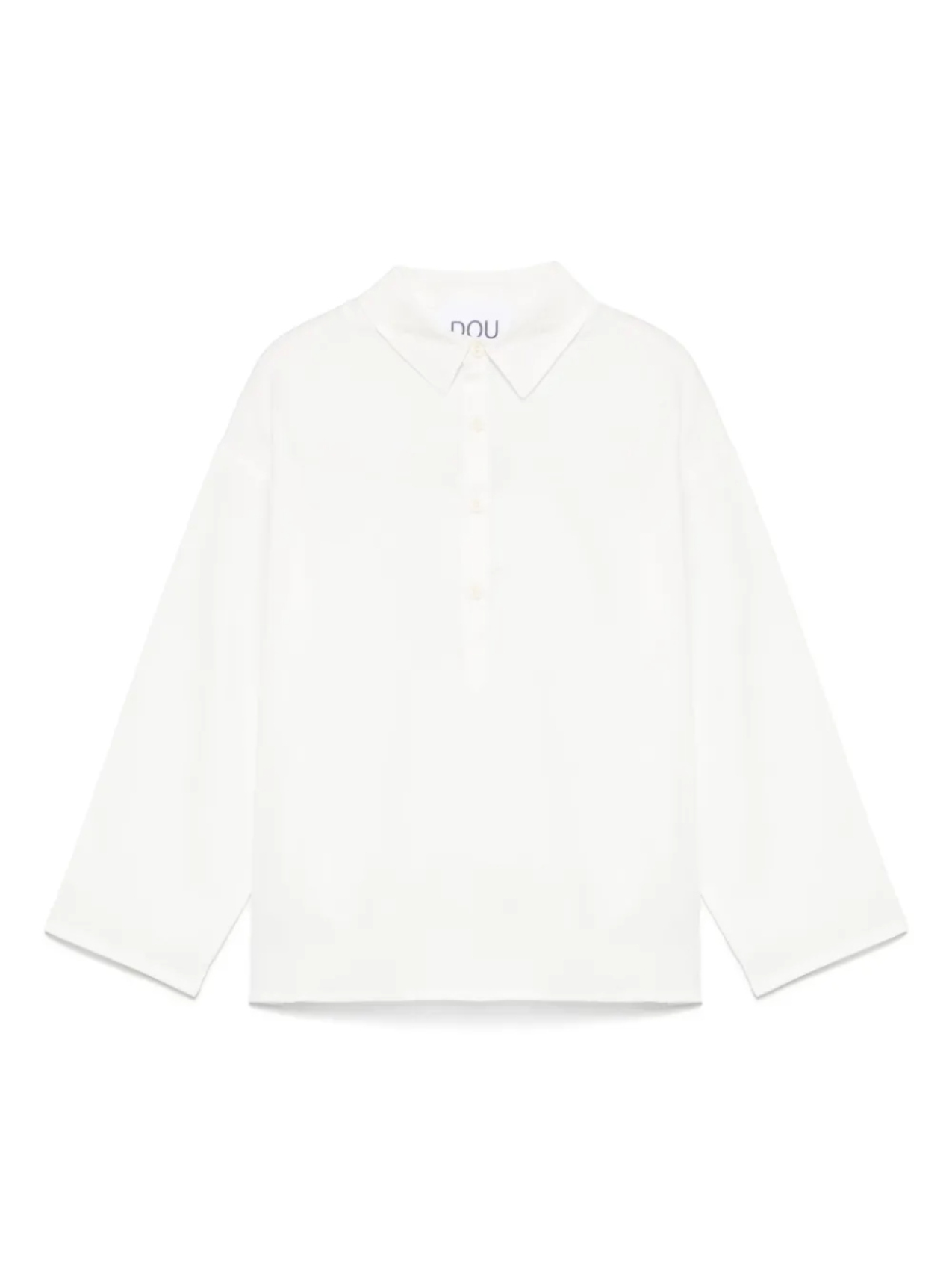 

Футболка Douuod Kids с текстурой slub, белый
