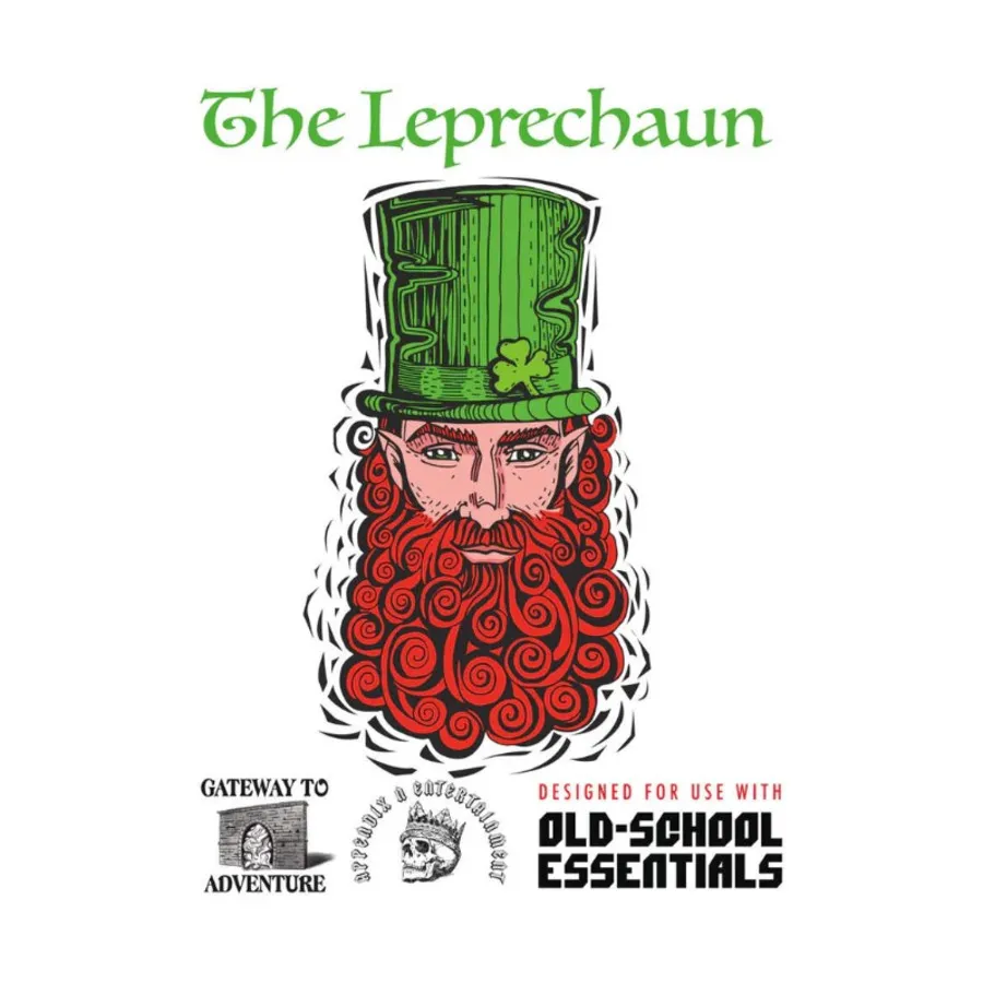 

Leprechaun w/PDF, Old-School Essentials, мягкая обложка