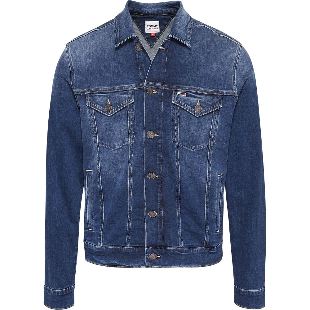 

Куртка Tommy Jeans Regular, синий