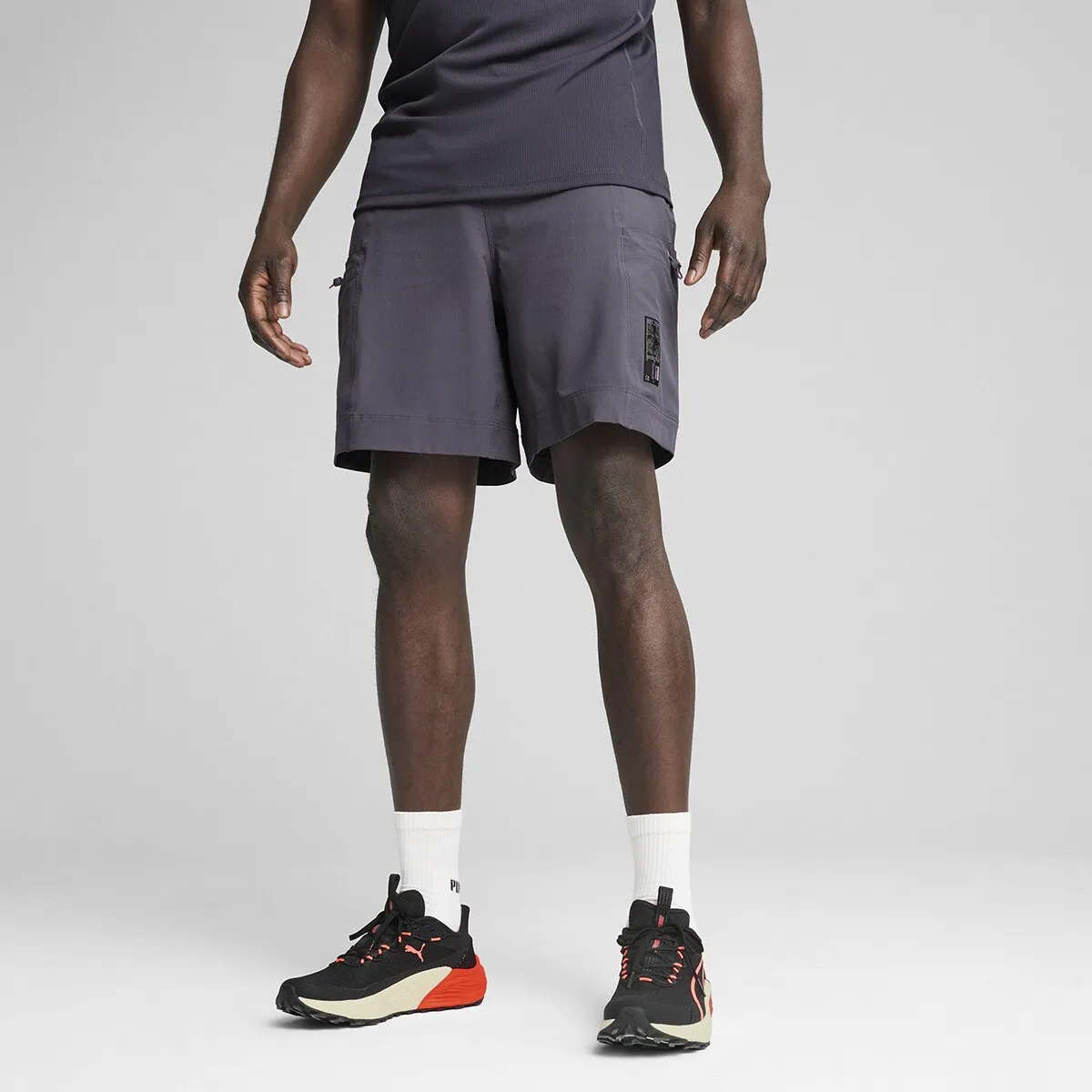 

Шорты мужские Puma M SEASONS 7" TRAIL SHORT, черный