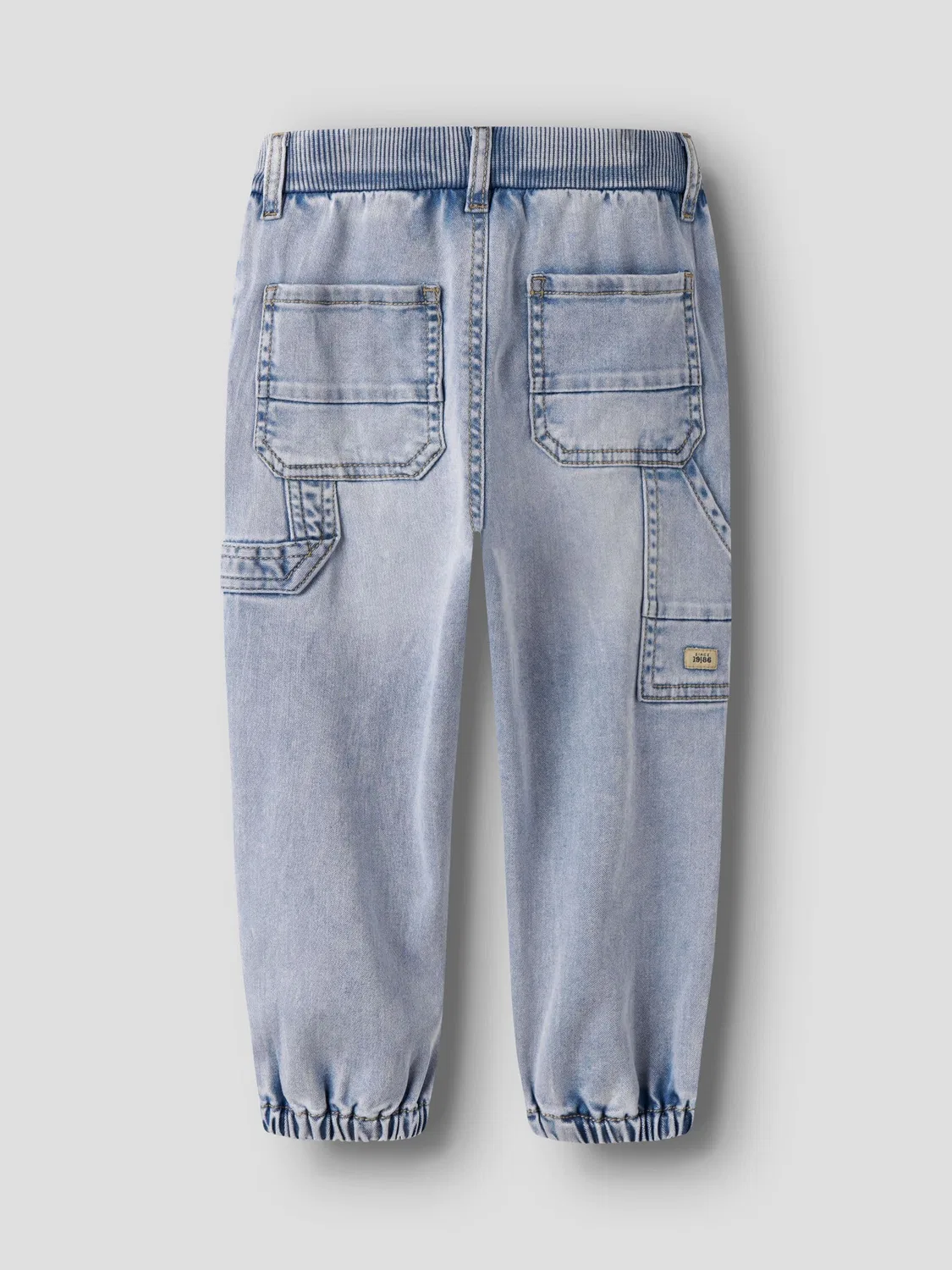 Джинсы baggy fit, Name it, light blue denim — фото 2