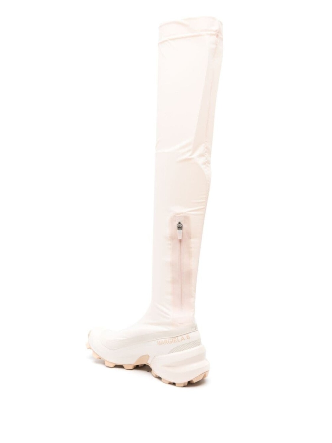 Сапоги на массивной подошве MM6 Maison Margiela X Salomon, бежевый — фото 3