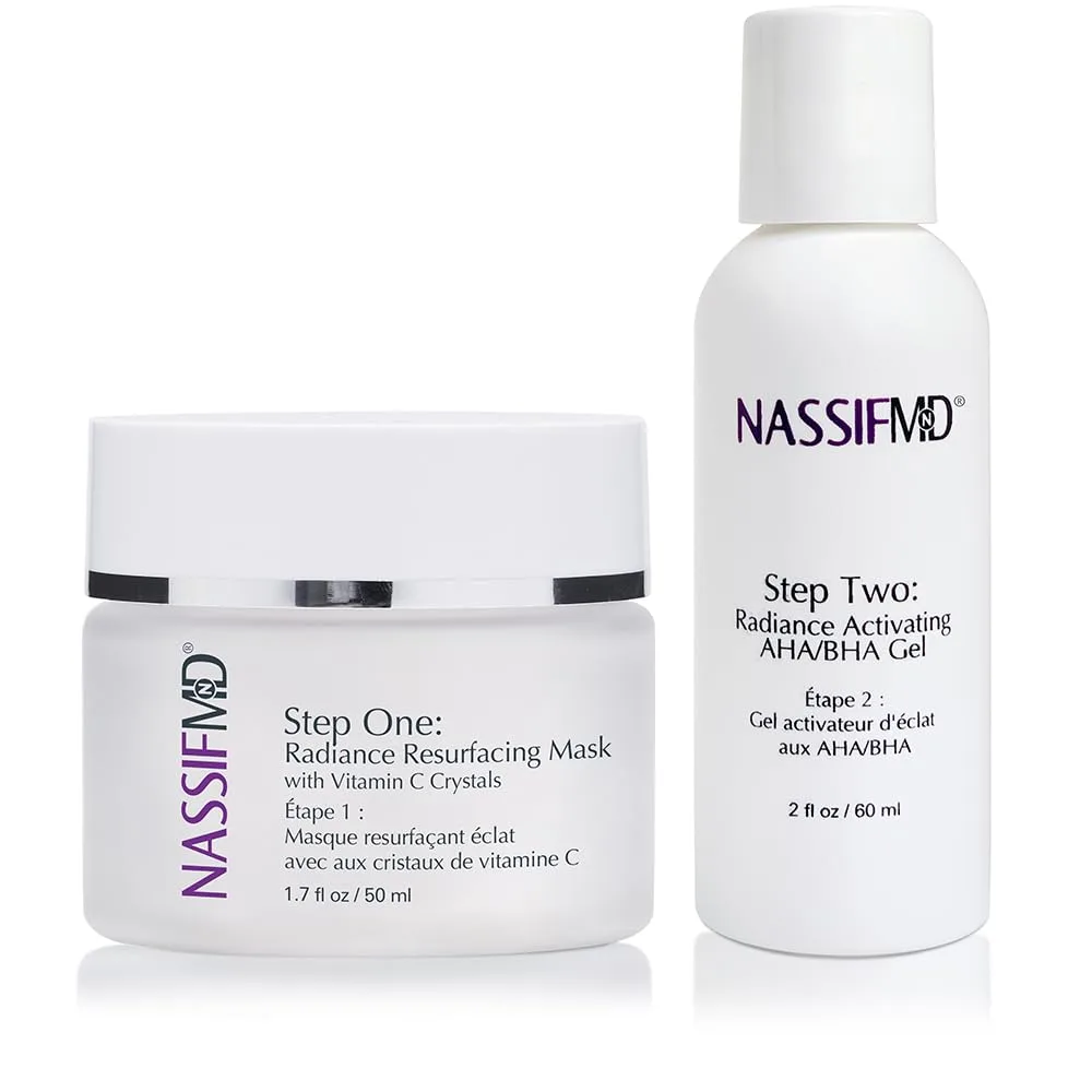 Скраб Nassifmd — Для кожи Micro-Spa с витамином С - отшелушивающий с AHA и BHA кислотами и салициловой, 29.6 мл