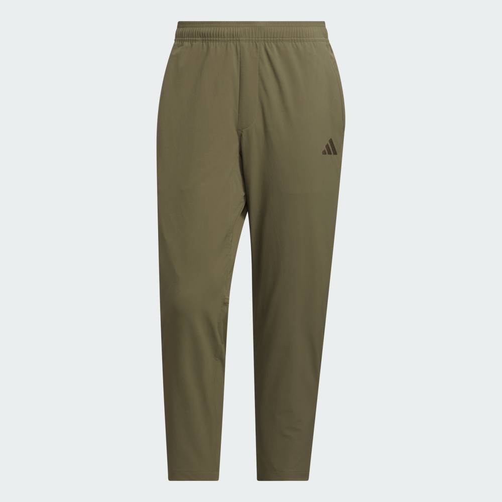 Спортивные брюки Essentials Plus Regular Fit Stretch Woven Ankle-Length Jogger Pants Adidas, green — фото 4