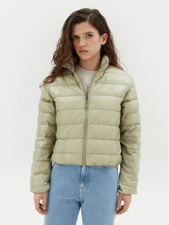 

Пуховик стандартного кроя J20J224698 Calvin Klein Jeans, бежевый