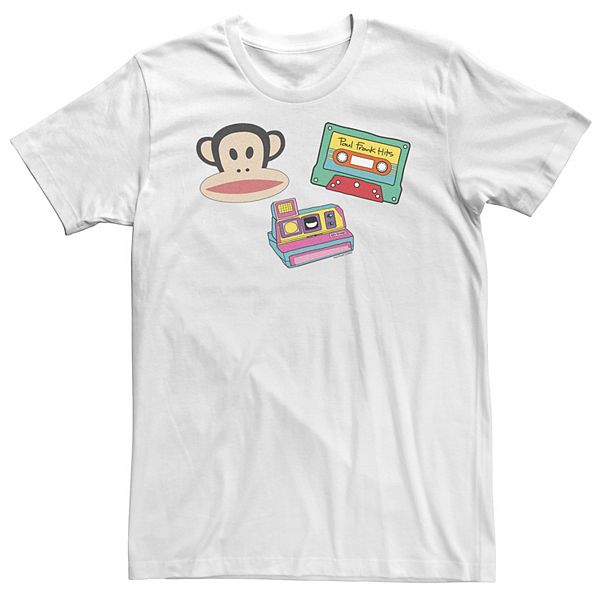 

Футболка Paul Frank с принтом в стиле коллаж Big & Tall Licensed Character