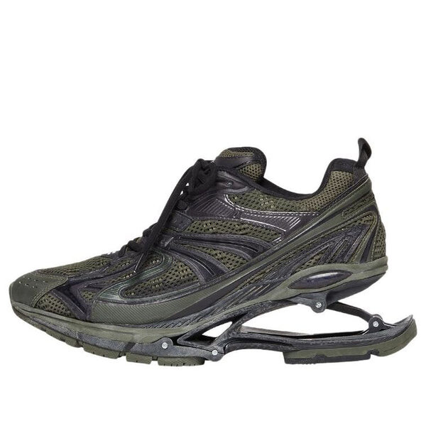 

Кроссовки x-pander sneakers 'black olive green' Balenciaga, черный