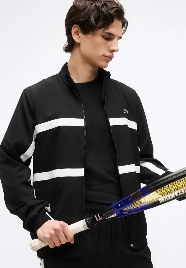Теннисный спортивный костюм Lacoste Sport, Black/White — фото 4